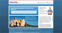 Desktop Screenshot of indiana.rentlist.com