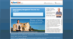 Desktop Screenshot of california.rentlist.com